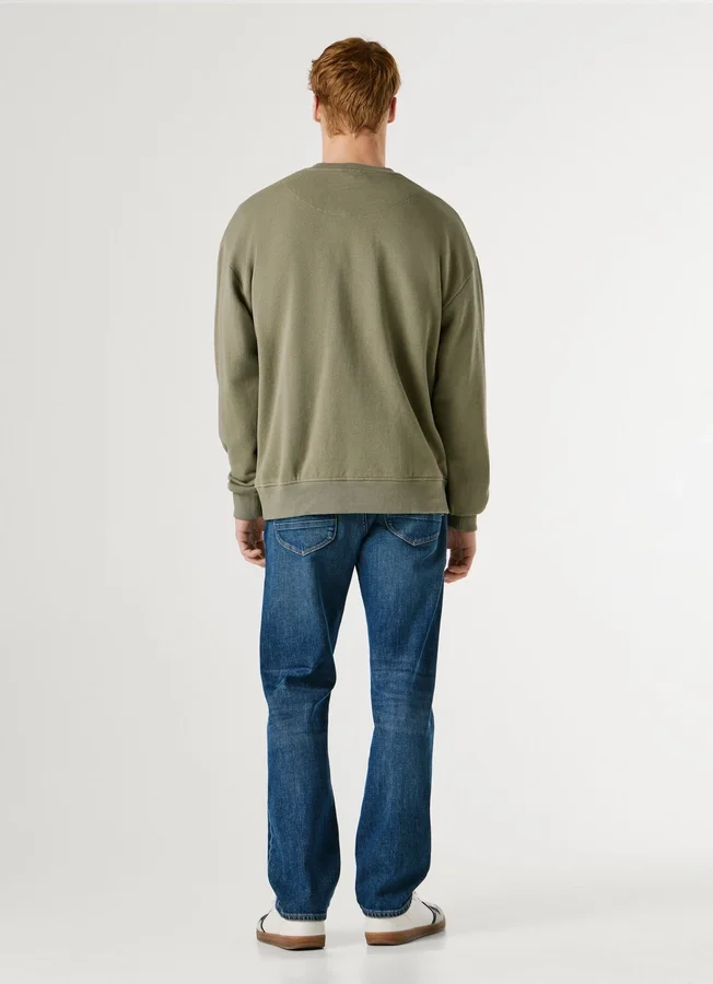 Crew Neck Logo Sweatshirt Crew Neck Logo Sweatshirt