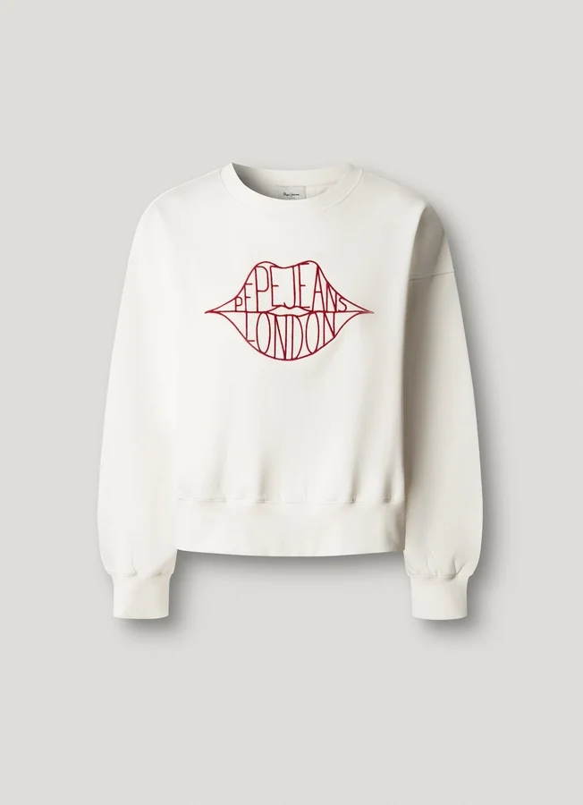 Crew Neck Logo Sweatshirt Crew Neck Logo Sweatshirt