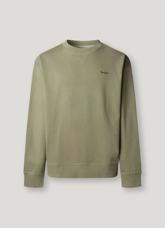 Crew Neck Logo Sweatshirt Crew Neck Logo Sweatshirt