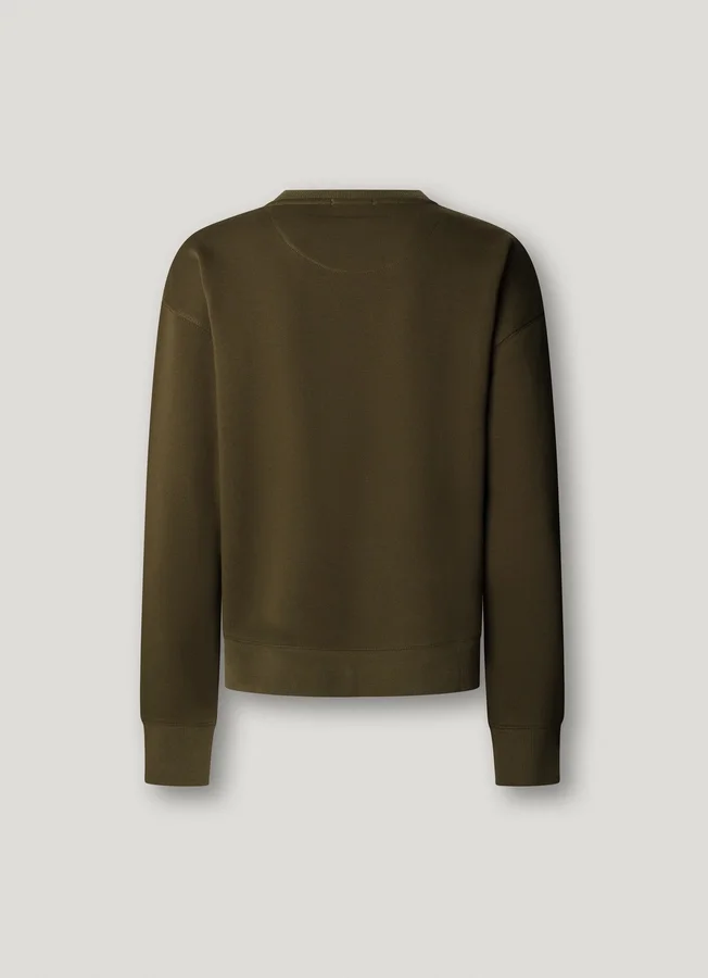 Crew Neck Logo Sweatshirt Crew Neck Logo Sweatshirt