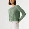 Crew Neck Openwork Jumper Crew Neck Openwork Jumper