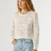 Crew Neck Openwork Jumper Crew Neck Openwork Jumper