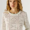 Crew Neck Openwork Jumper Crew Neck Openwork Jumper