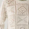 Crew Neck Openwork Jumper Crew Neck Openwork Jumper