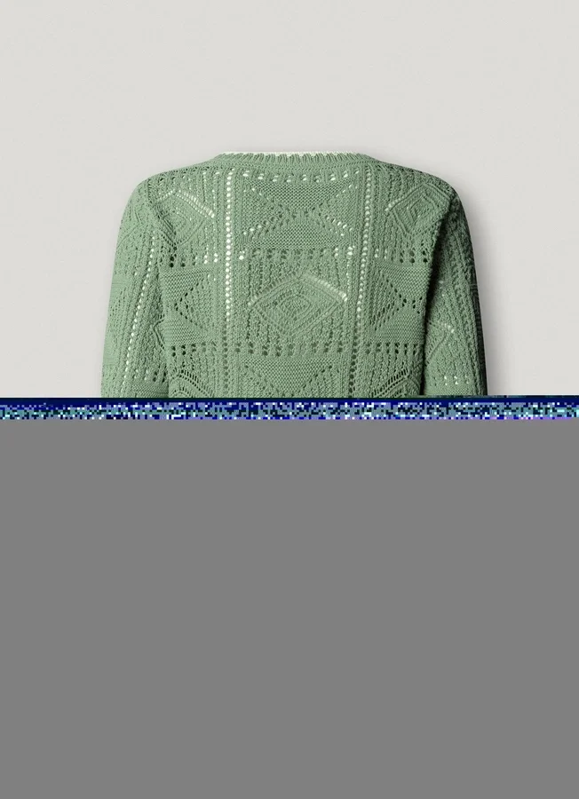 Crew Neck Openwork Jumper Crew Neck Openwork Jumper