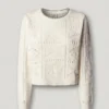 Crew Neck Openwork Jumper Crew Neck Openwork Jumper