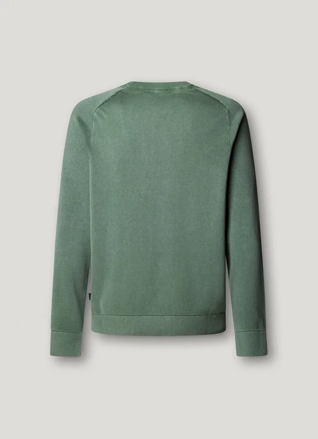 Crew Neck Piqué Jumper Crew Neck Piqué Jumper