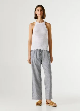 Crochet Halter Neck Top