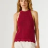 Crochet Halter Neck Top