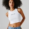 Cropped Sleeveless Top