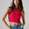Cropped Sleeveless Top