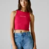 Cropped Sleeveless Top