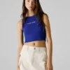 Cropped Sleeveless Top