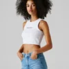 Cropped Sleeveless Top