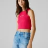 Cropped Sleeveless Top