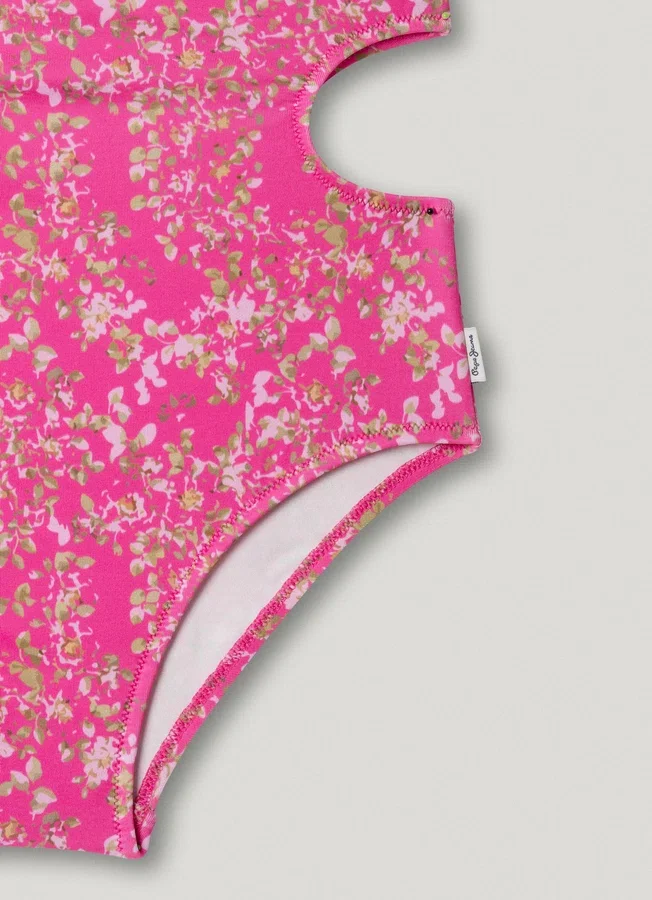 Cut out Floral Swimsuit Cut out Floral Swimsuit