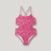 Cut out Floral Swimsuit Cut out Floral Swimsuit