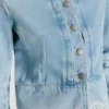 Denim Jacket Ikat Details