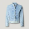 Denim Jacket Ikat Details