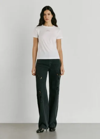 Embroidered W11 Logo T-Shirt