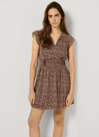 Fantasy Print Mini Dress