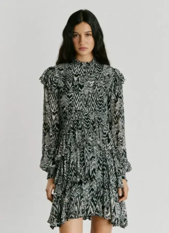 Fantasy Print Mini Dress