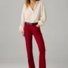 Flare Fit 5-Pocket Trousers