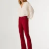 Flare Fit 5-Pocket Trousers
