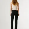 Flare Fit 5-Pocket Trousers