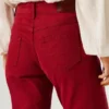 Flare Fit 5-Pocket Trousers