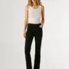 Flare Fit 5-Pocket Trousers
