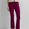 Flare Fit Stretch Trousers