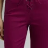 Flare Fit Stretch Trousers