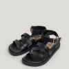 Flat Cross-Strap Sandals