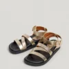 Flat Cross-Strap Sandals