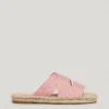 Flat Sandals with Crossed Straps Flat Sandals with Crossed Straps