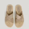 Flat Sandals with Crossed Straps Flat Sandals with Crossed Straps