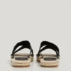 Flat Sandals with Crossed Straps Flat Sandals with Crossed Straps