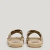 Flat Sandals with Crossed Straps Flat Sandals with Crossed Straps