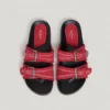 Flat Sandals with Double Buckle Flat Sandals with Double Buckle