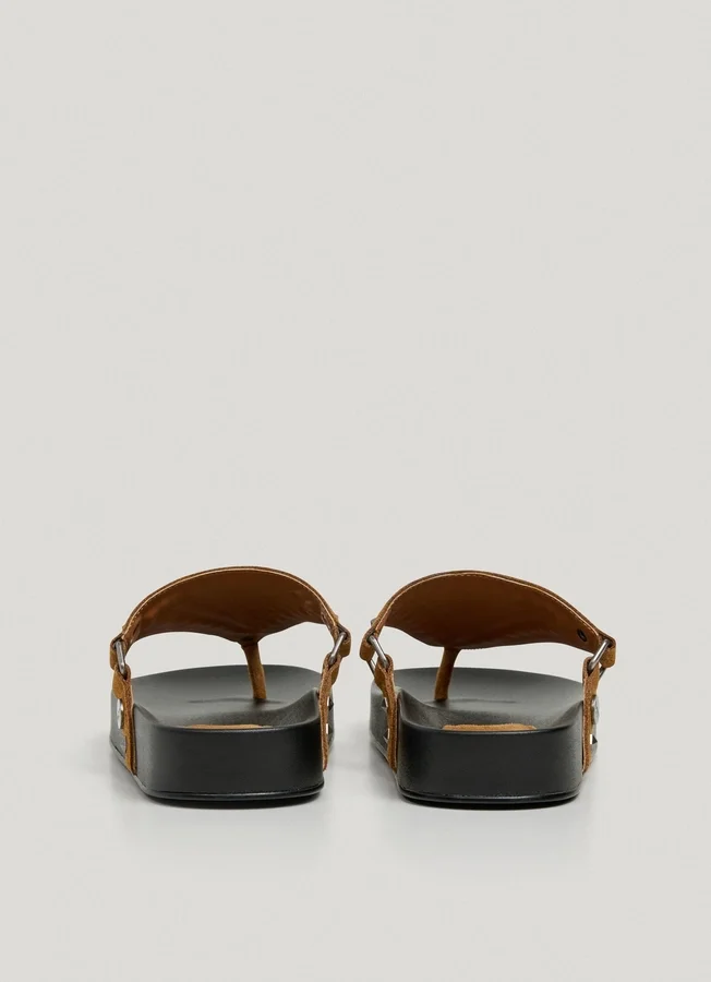 Flat Suede Sandals Flat Suede Sandals