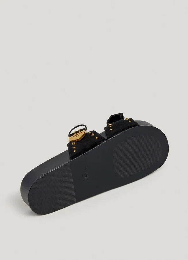 Flat Suede Sandals Flat Suede Sandals