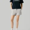 Fleece Shorts with Adjustable Waist