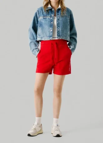 Fleece Shorts with Adjustable Waist