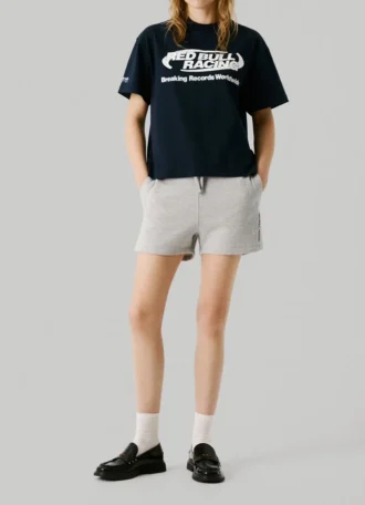 Fleece Shorts with Adjustable Waist
