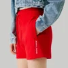 Fleece Shorts with Adjustable Waist