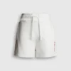 Fleece Shorts with Adjustable Waist
