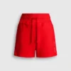 Fleece Shorts with Adjustable Waist