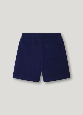 Fleece Shorts with Printed Logo