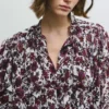 Floral Print Fluid Blouse